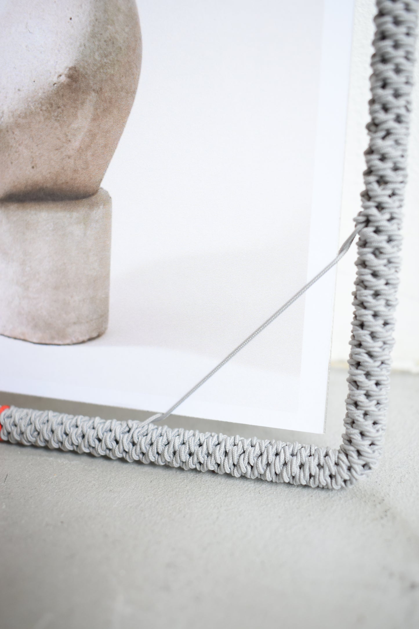 FRAME / A5 /gray × red