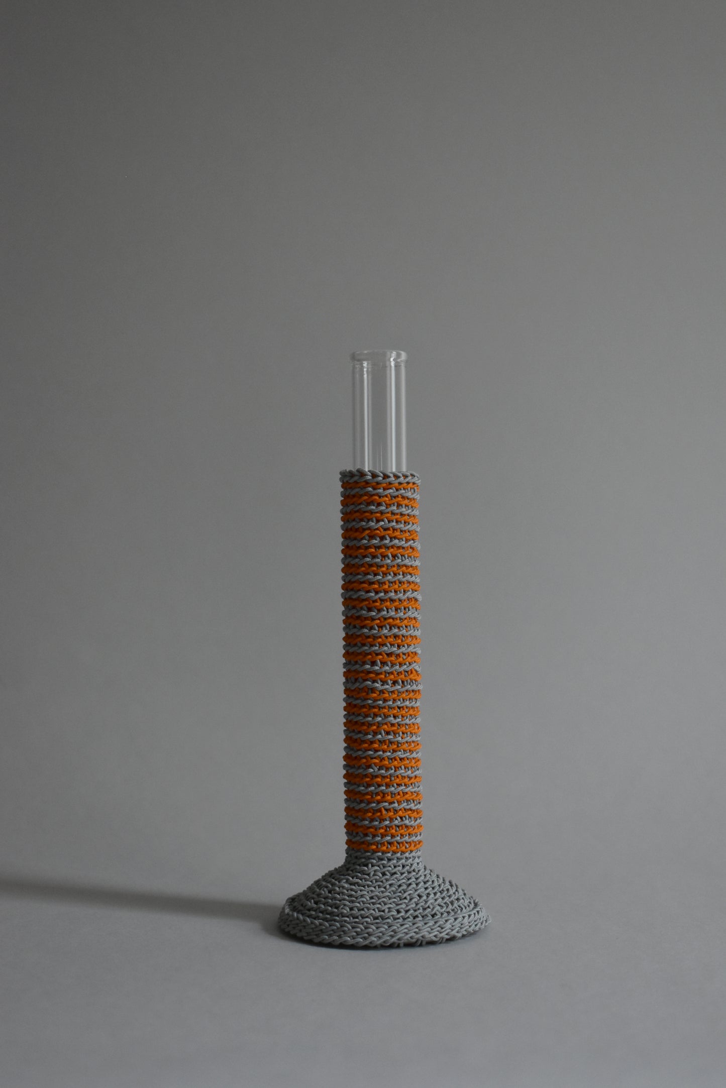 TUBE VASE / L / shima-orange