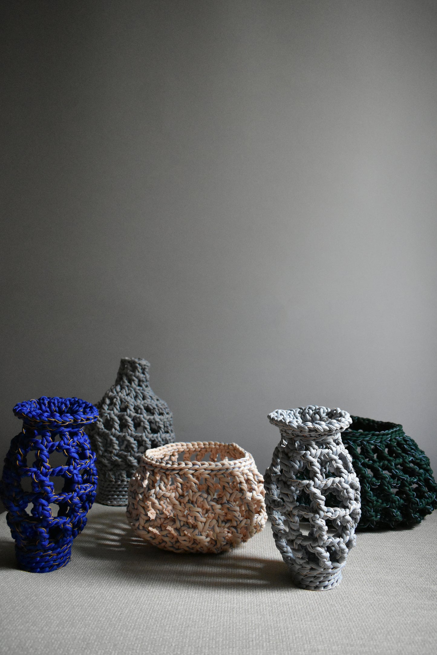 POT / D / grey × beige