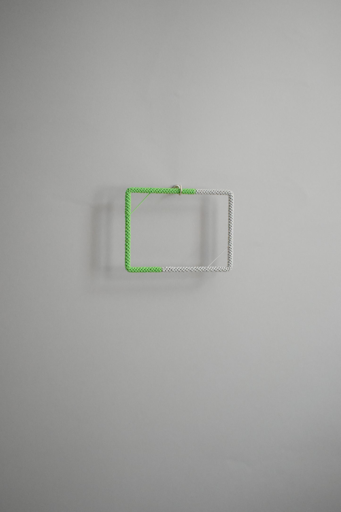 FRAME / A6 / light gray × mint green