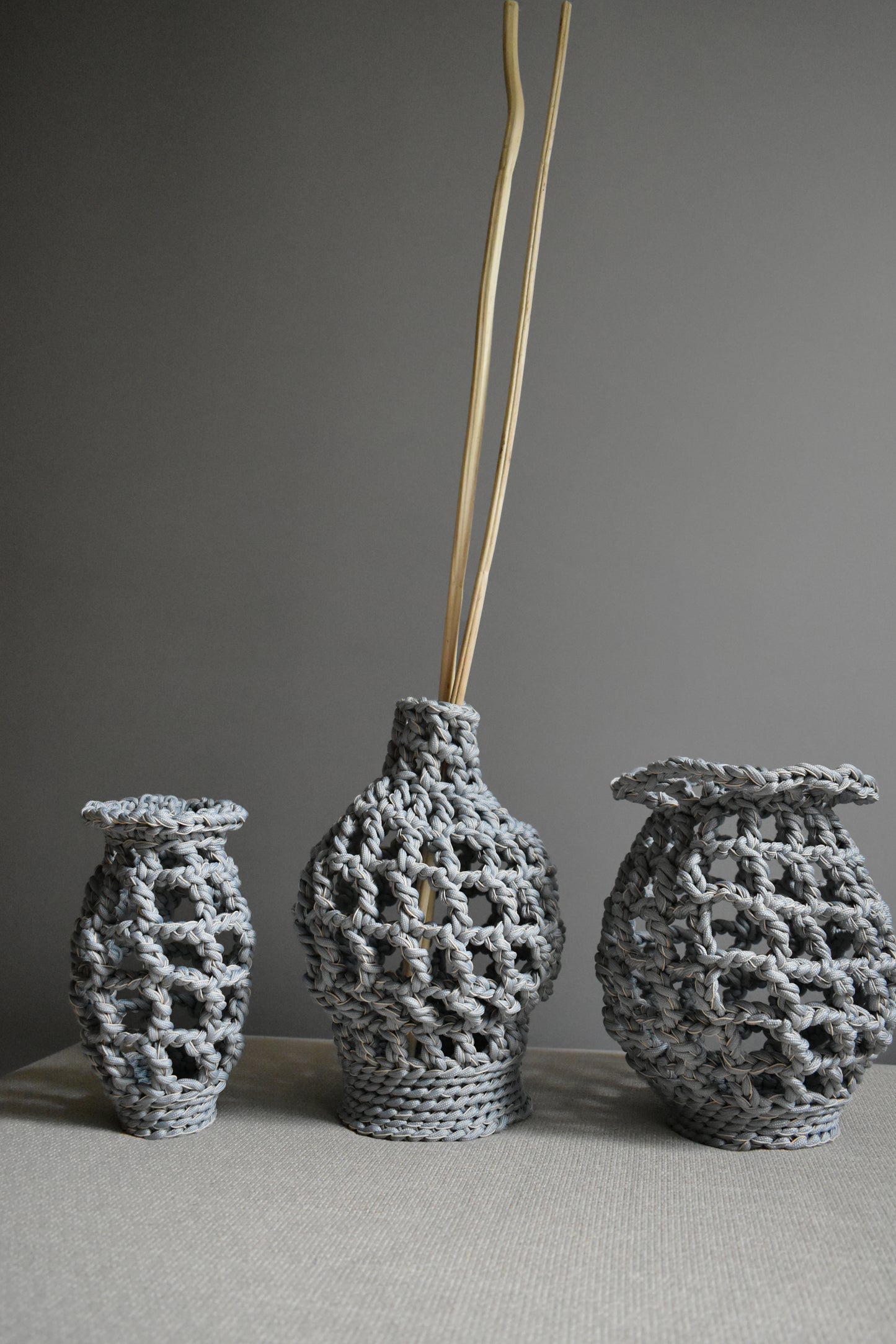 POT / D / grey × beige