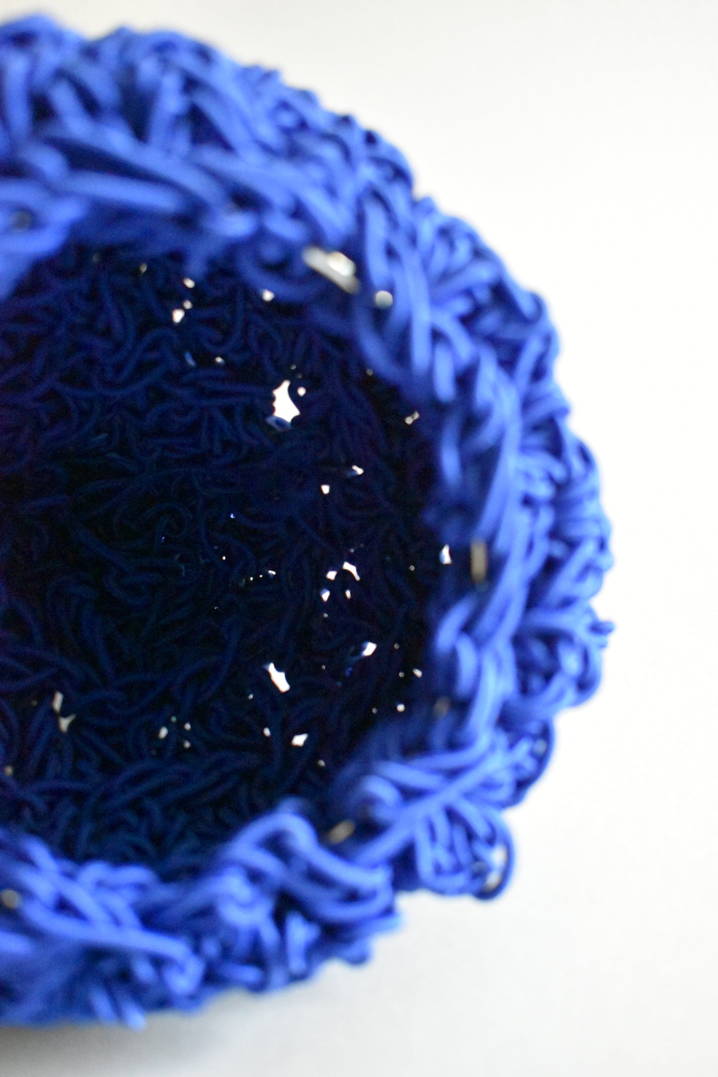 SHUKOU / nest vase / L / cobalt blue