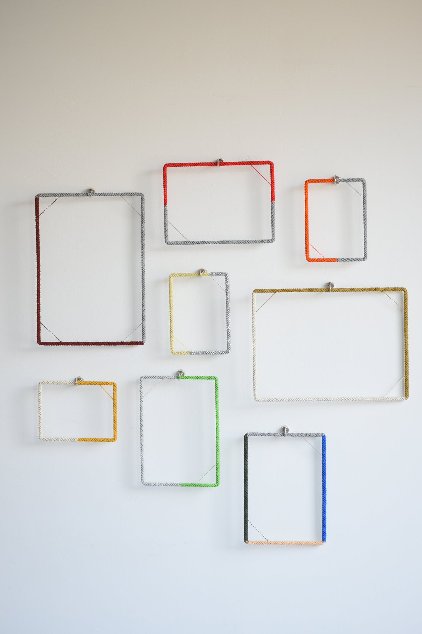 FRAME / A6 / gray×maroon①