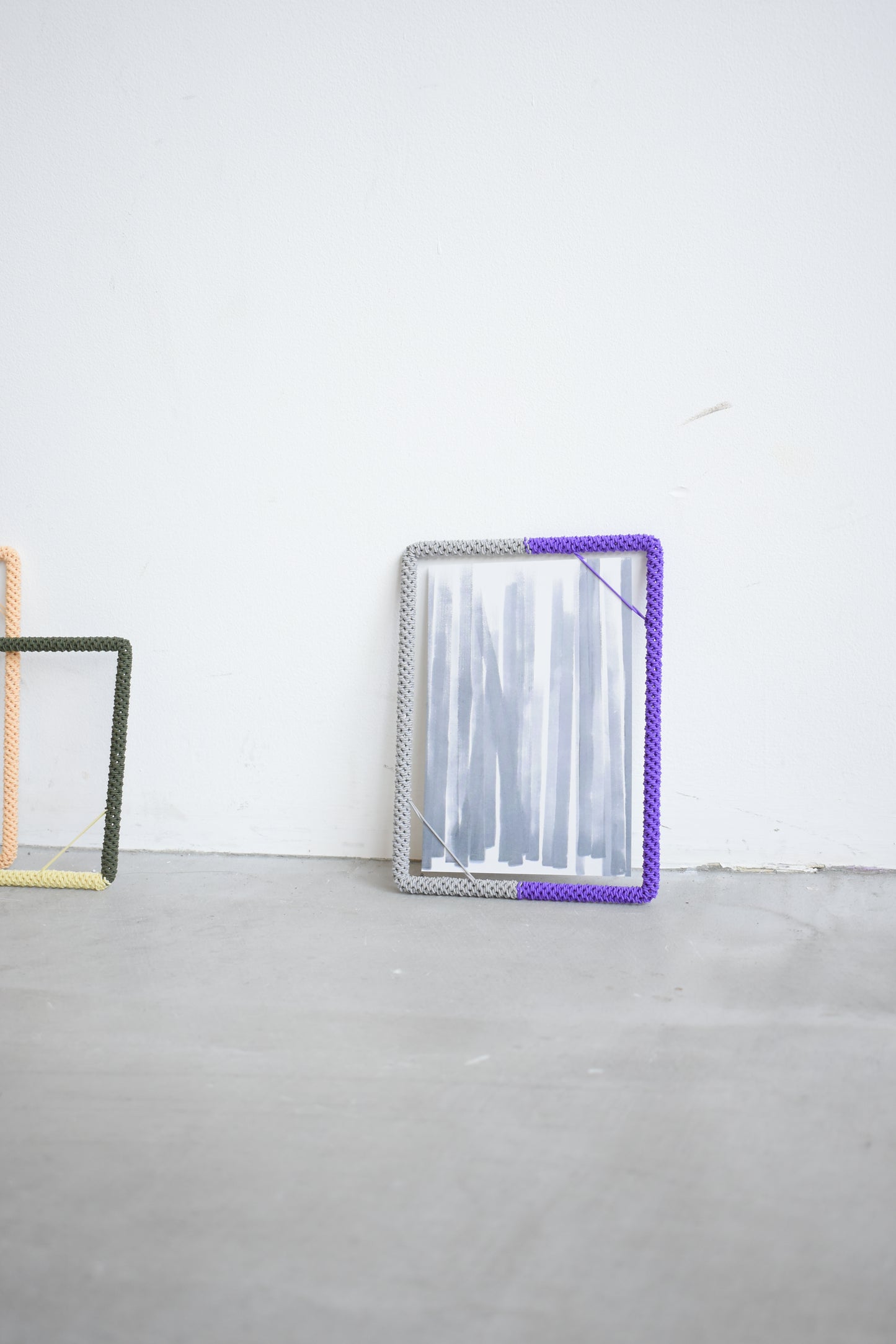 FRAME / A6 / gray×purple