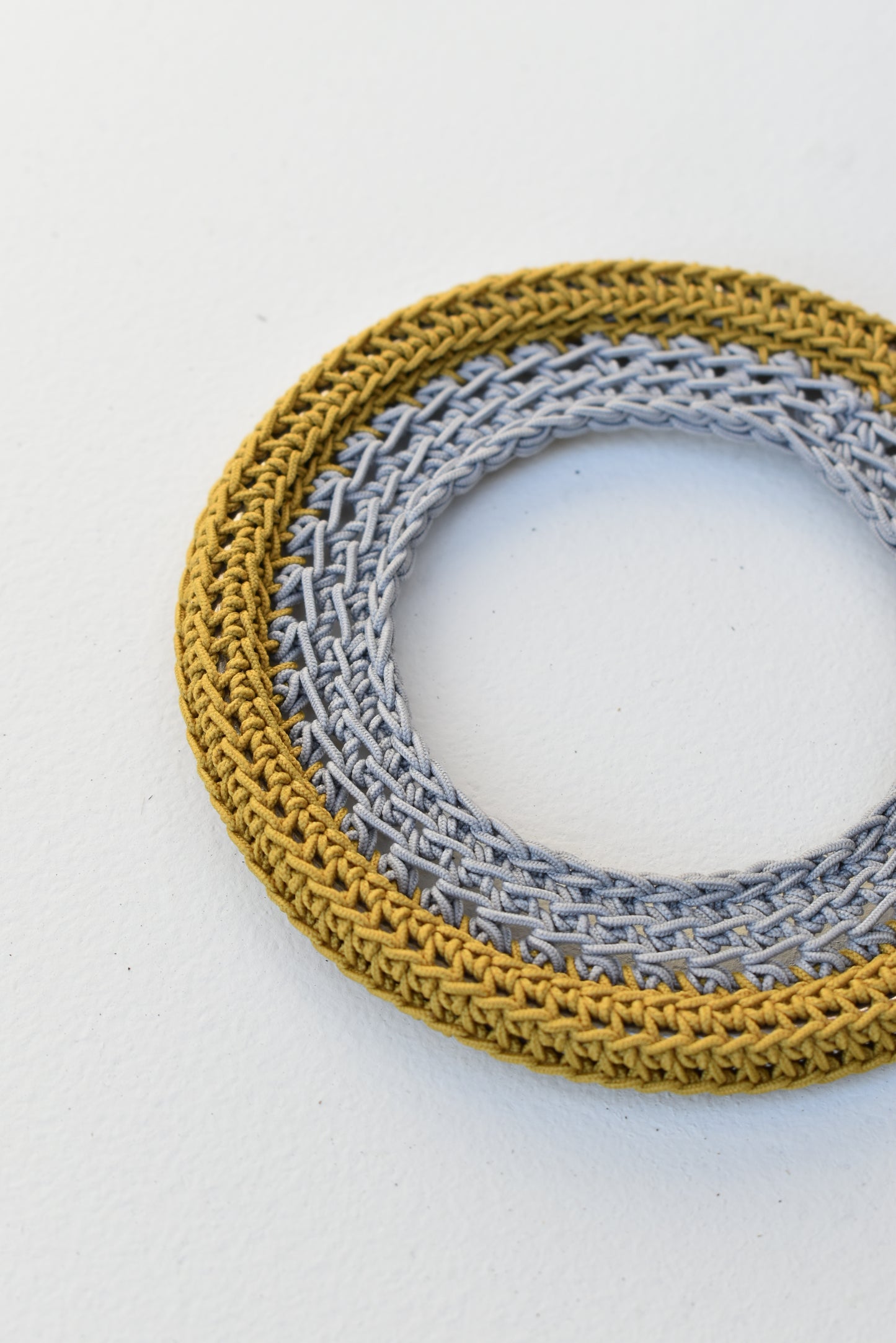 BANGLE / mustard × gray