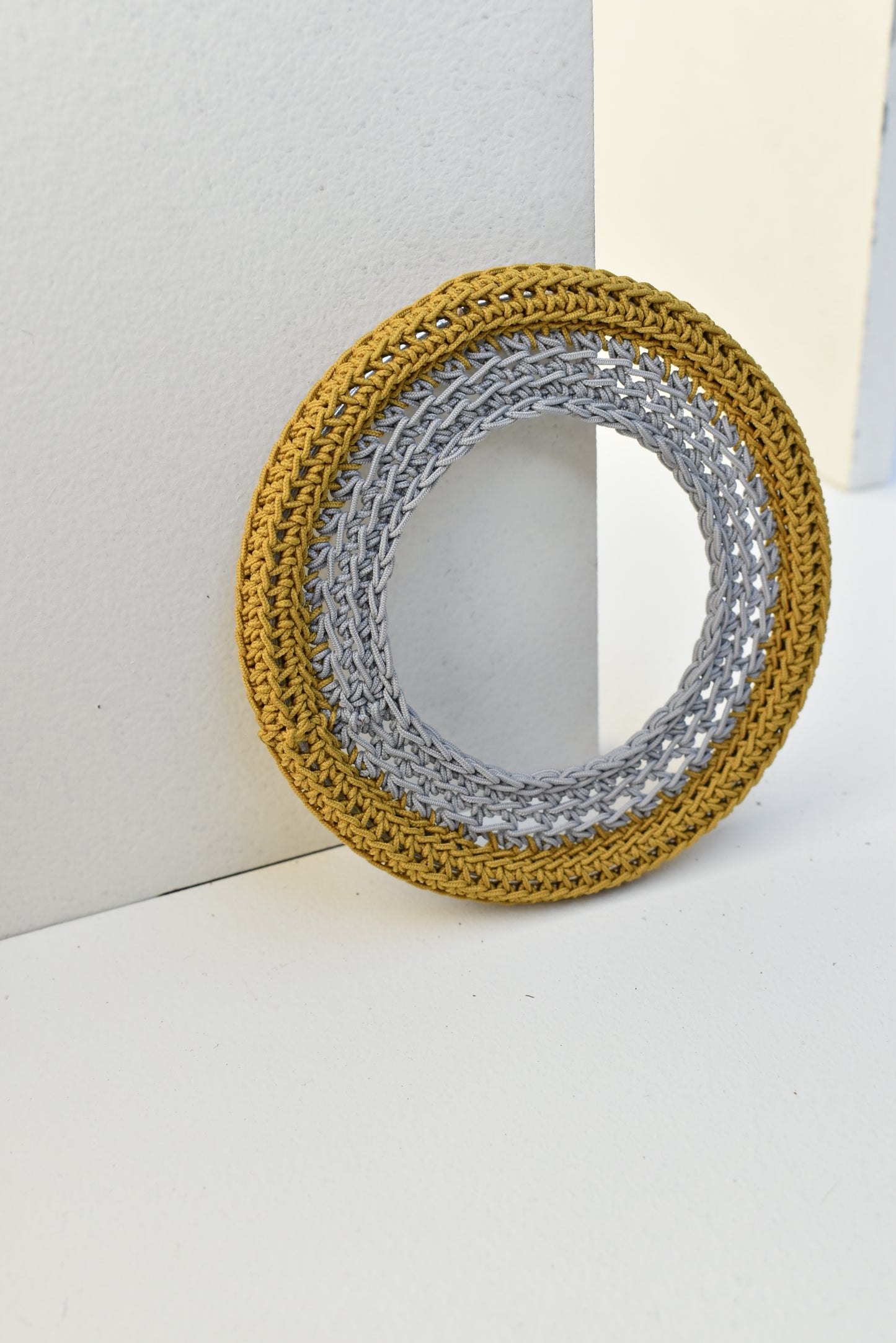 BANGLE / mustard × gray