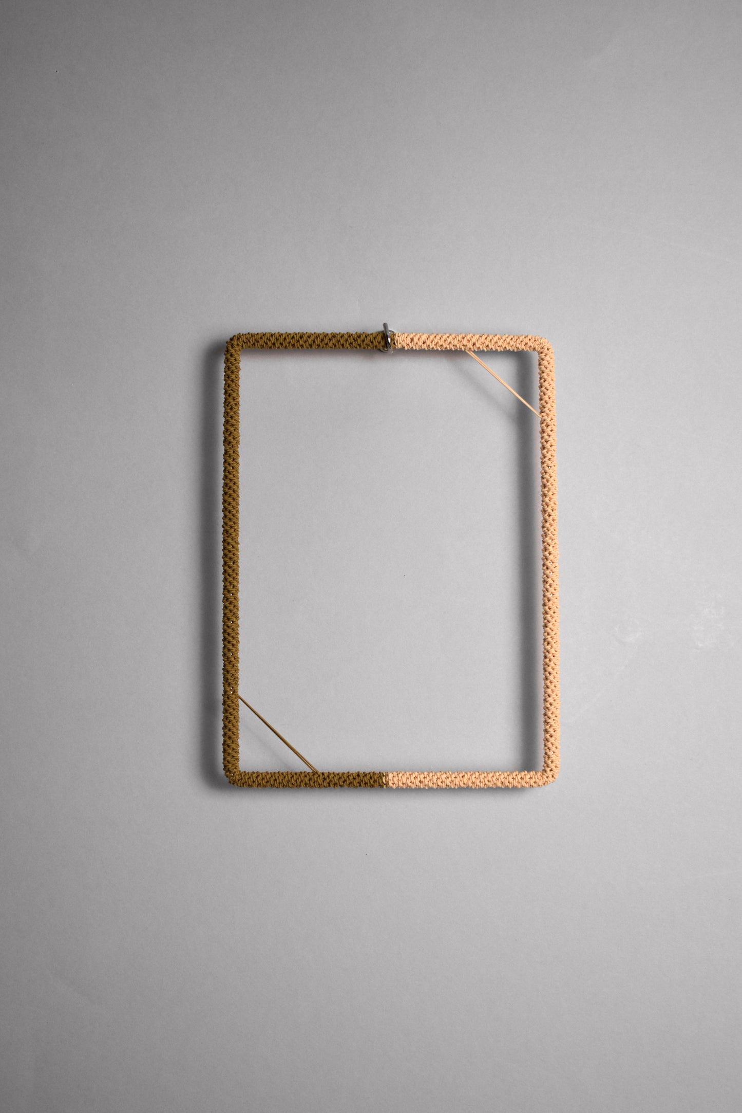 FRAME / A5 /ochre × pink beige