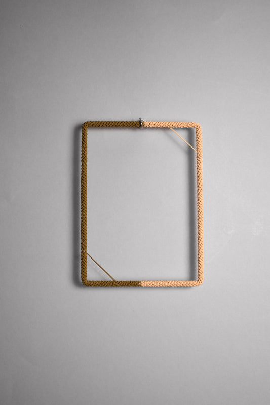 FRAME / A5 /ochre × pink beige