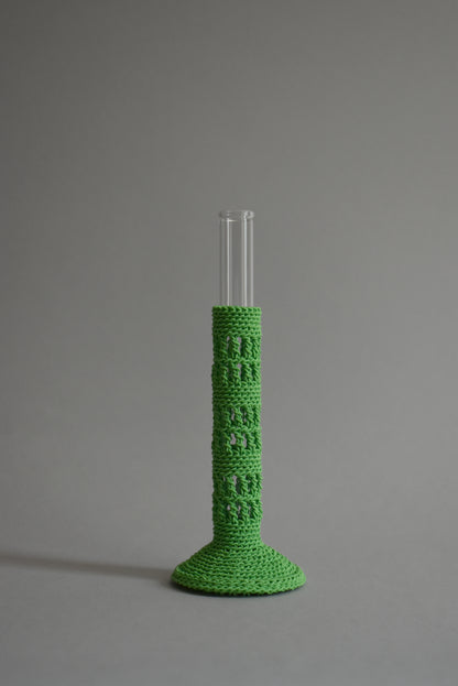 TUBE VASE / L / mint green