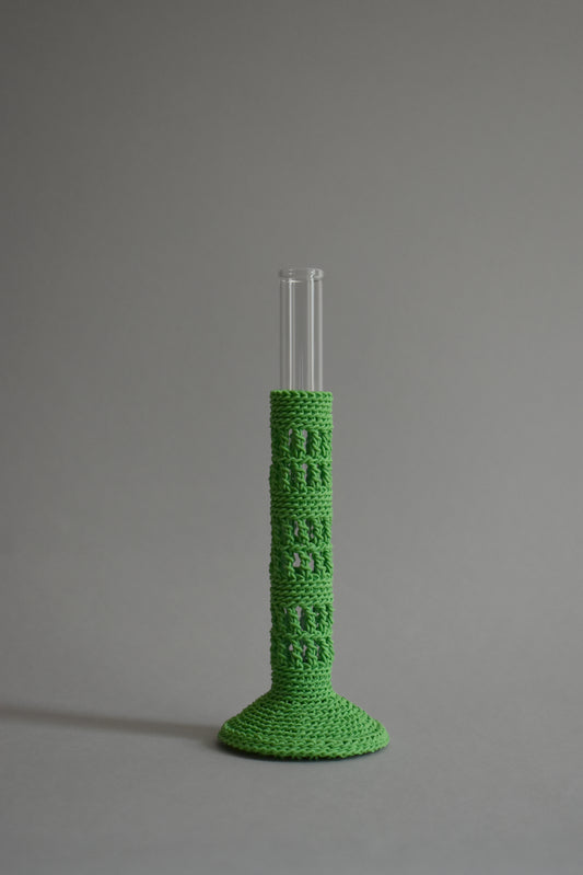 TUBE VASE / L / mint green