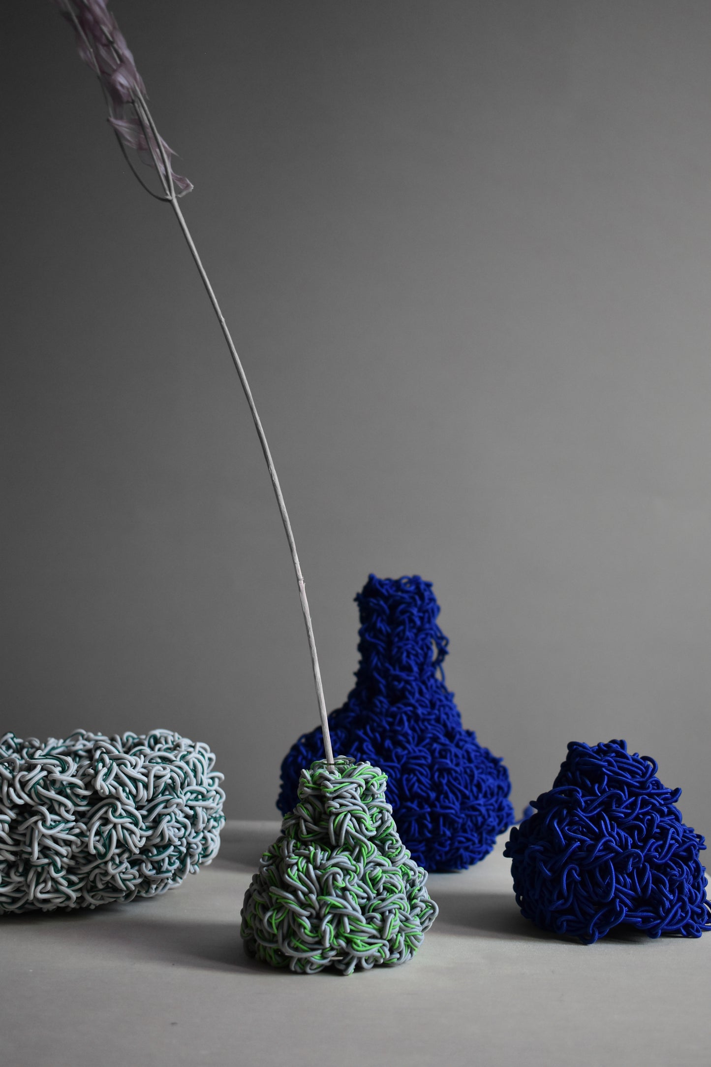SHUKOU / nest vase / M / mint green