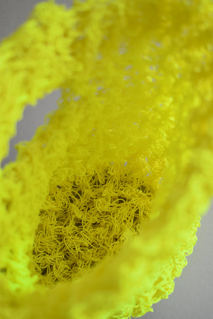 SHUKOU / loosechain bag / bright yellow