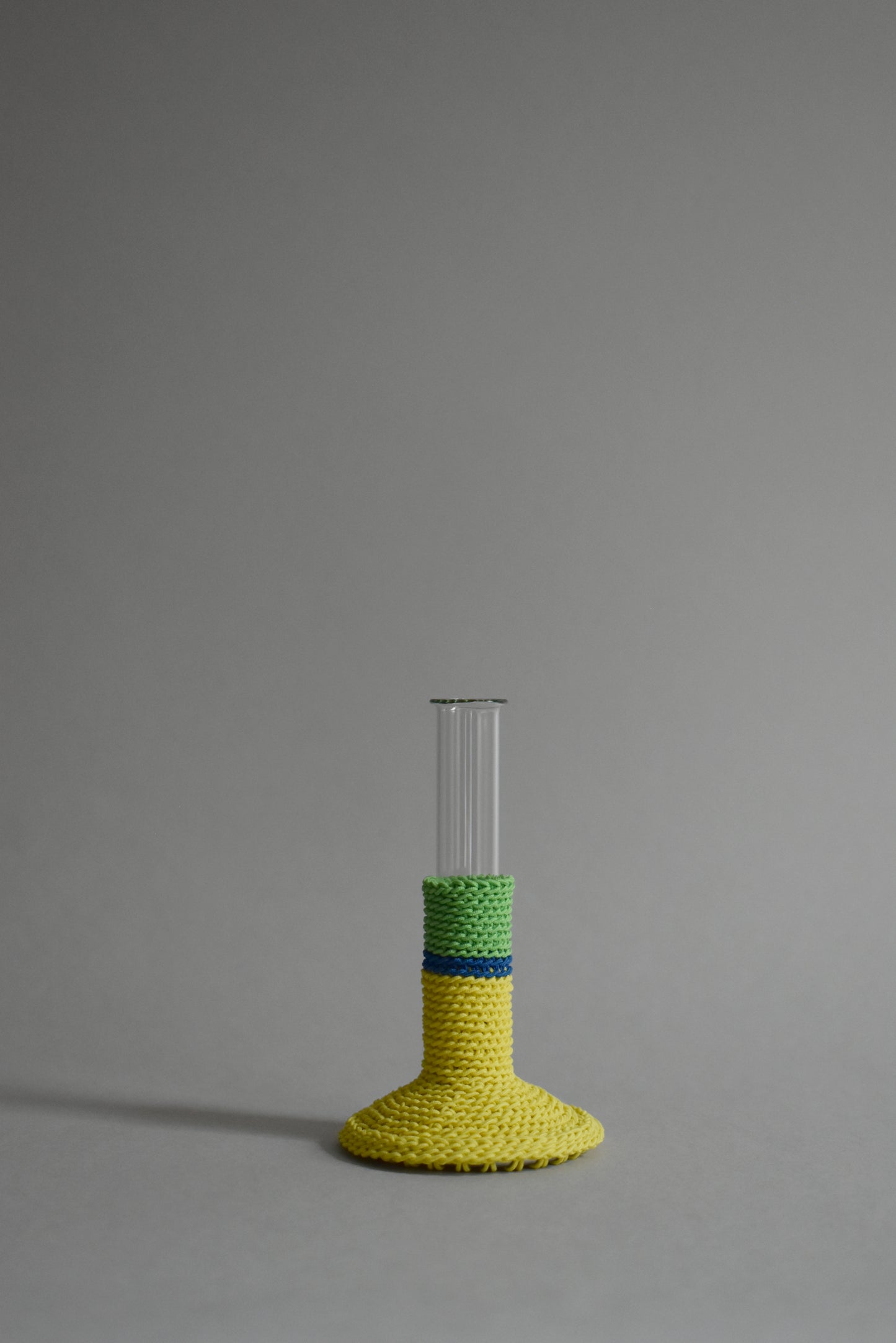 TUBE VASE / M / yellow mix