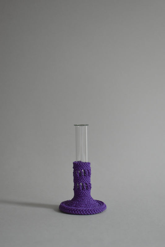 TUBE VASE / M / purple