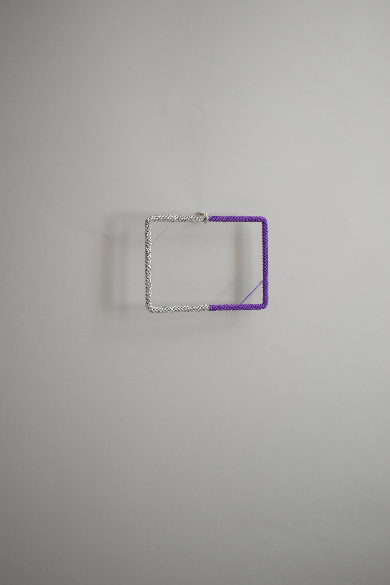 FRAME / A6 / silver × purple