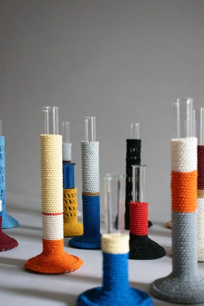 TUBE VASE / L / shima-orange