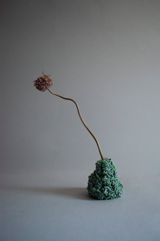 SHUKOU / nest vase / M / mint green