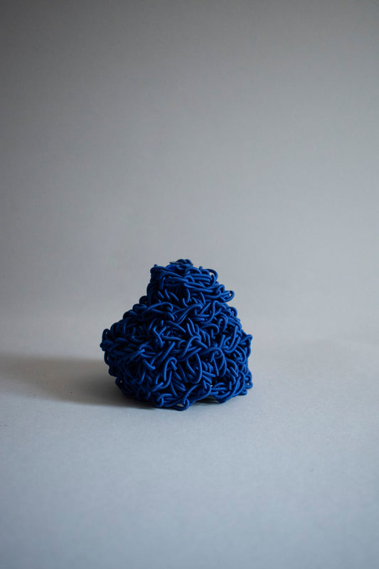 SHUKOU / nest vase / M / cobalt blue