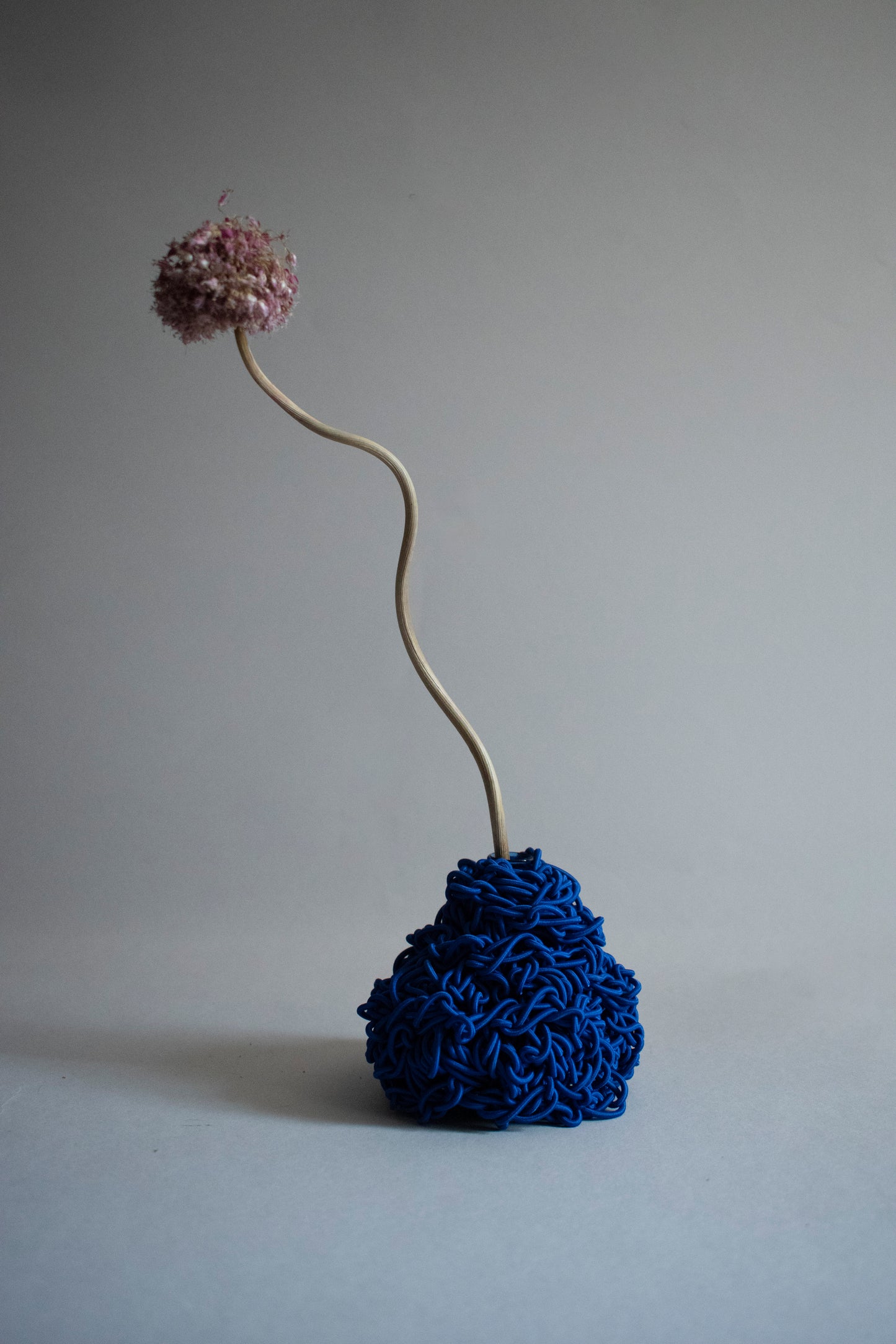 SHUKOU / nest vase / M / cobalt blue