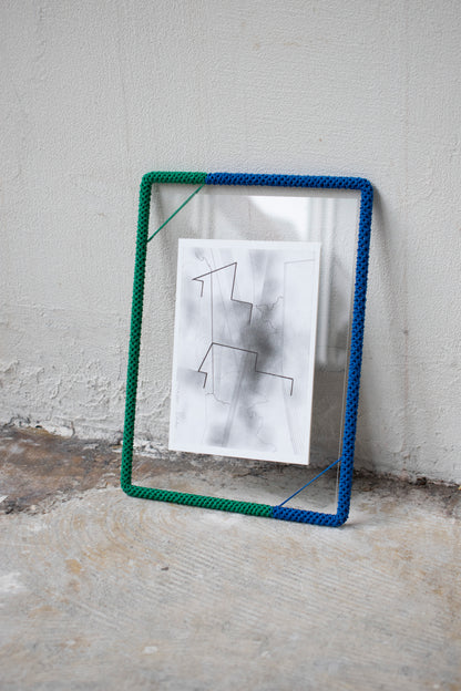 FRAME / A5 /cobalt blue × green①