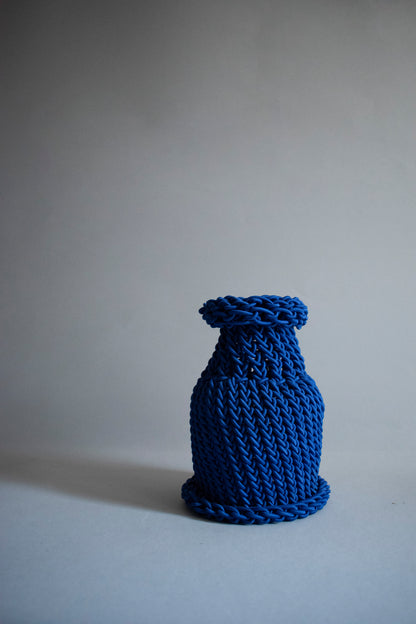 SHUKOU / bold vase / cobalt blue