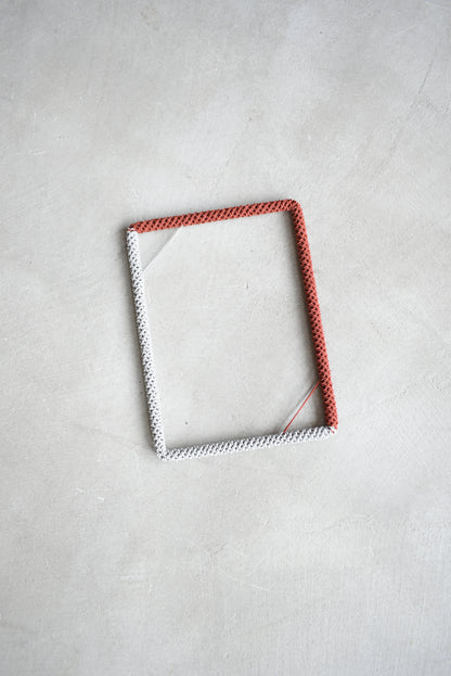 FRAME / A6 / gray×maroon②